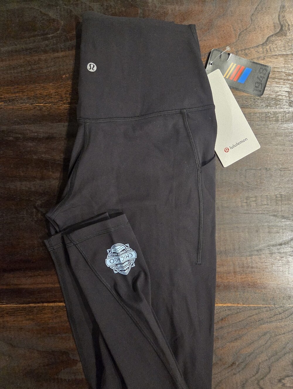 Lululemon Align High-Rise Pant w Pockets 28" Nascar Chicago Steet Race Women's 8